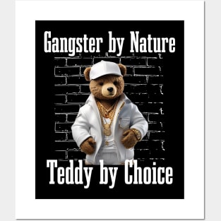 Gangster By Nature Teddy Bear Gang Posters and Art